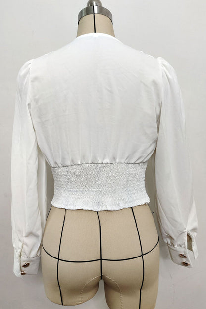 A Vintage Style Blouse with Delicate Timeless Details