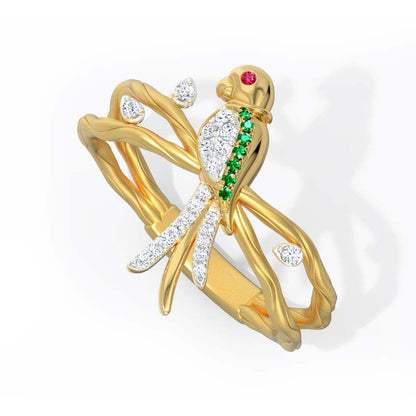 Elegantti Kulta Sormus jokaiseen tilaisuuteen