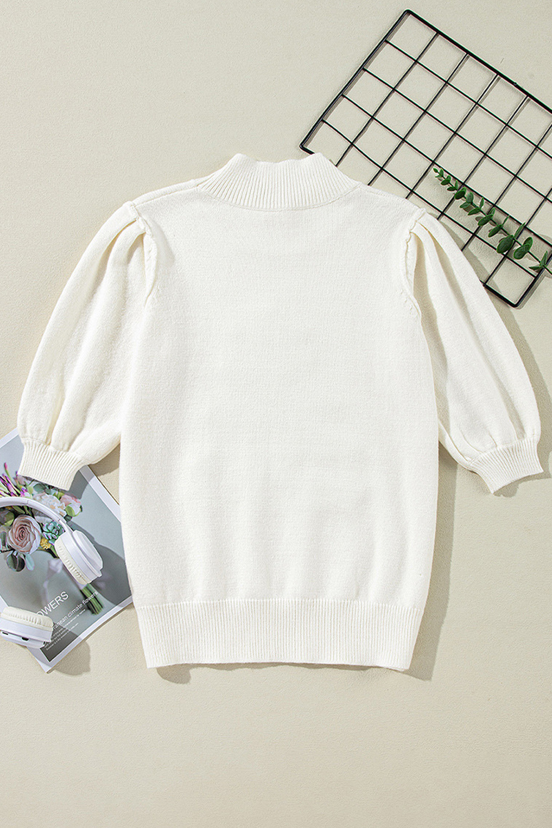 Vintage Inspired Sweater with a Contemporary Edge