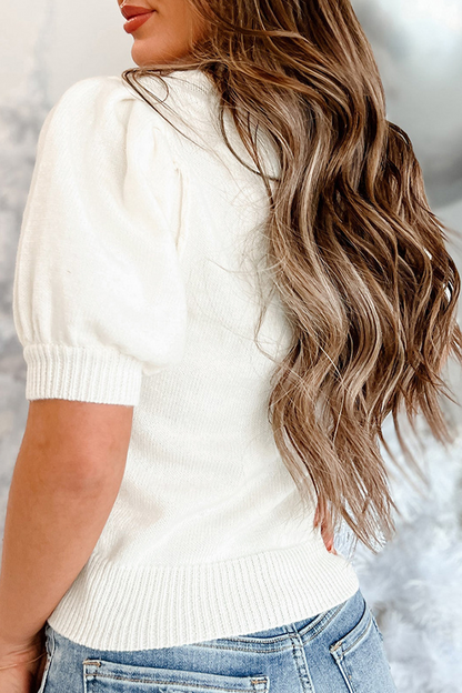 Vintage Inspired Sweater with a Contemporary Edge
