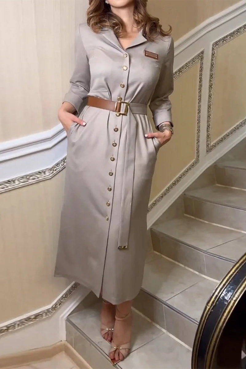 Well Tailored Dress with a Graceful Silhouette