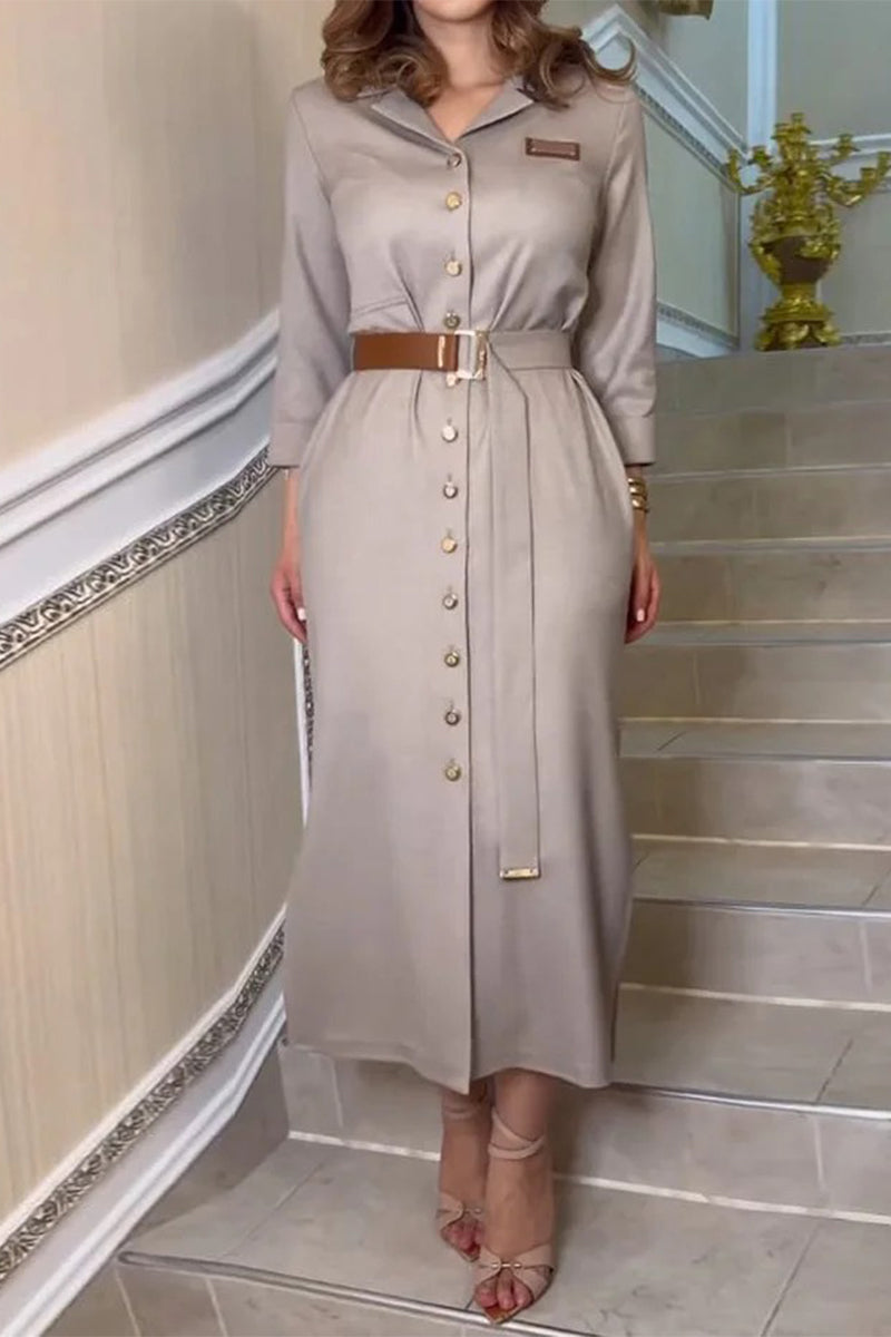 Well Tailored Dress with a Graceful Silhouette