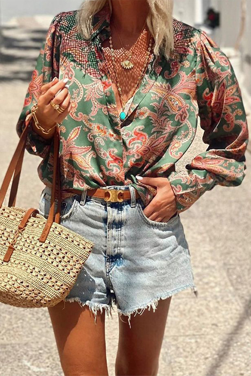 Vintage Inspired Blouse with a Contemporary Edge