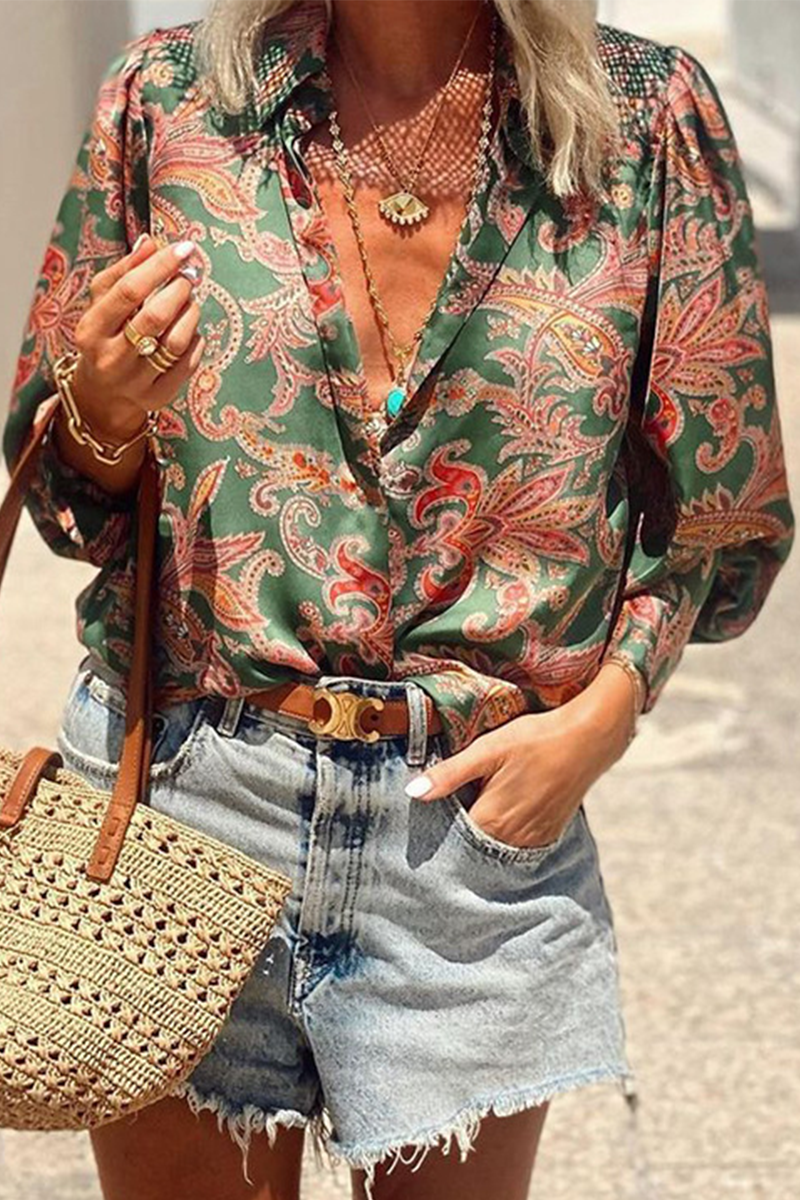 Vintage Inspired Blouse with a Contemporary Edge