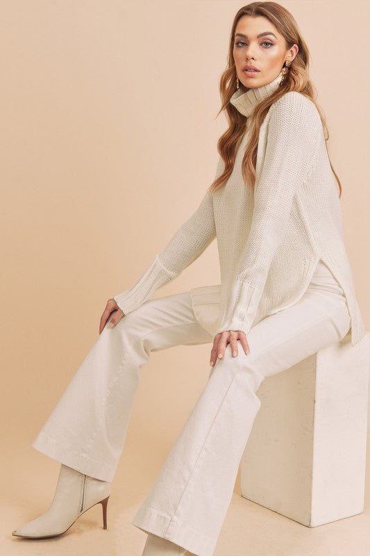 Beautifully Finished Sweater in a Timeless Design