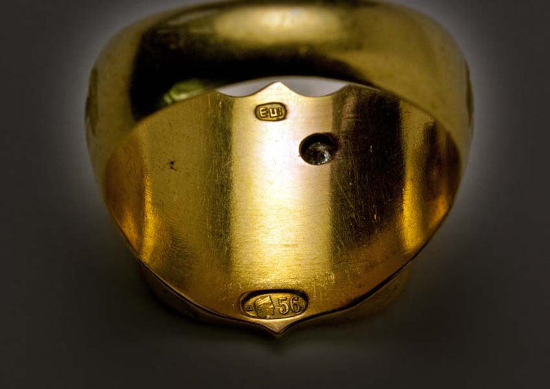 Upea Kulta Sormus päivittäiseen käyttöön