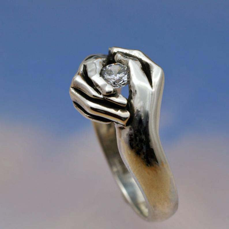 Käsintehty vintage Sormus