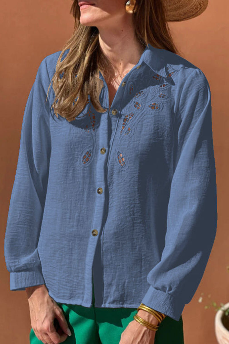 Vintage Inspired Blouse with a Contemporary Edge