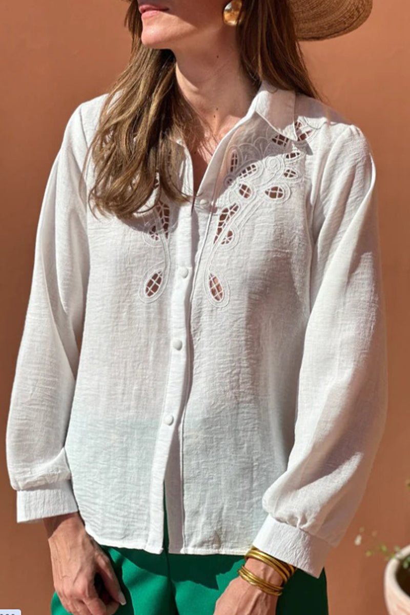 Vintage Inspired Blouse with a Contemporary Edge