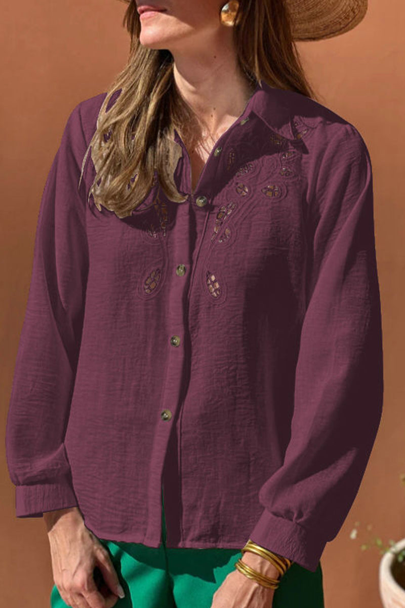 Vintage Inspired Blouse with a Contemporary Edge