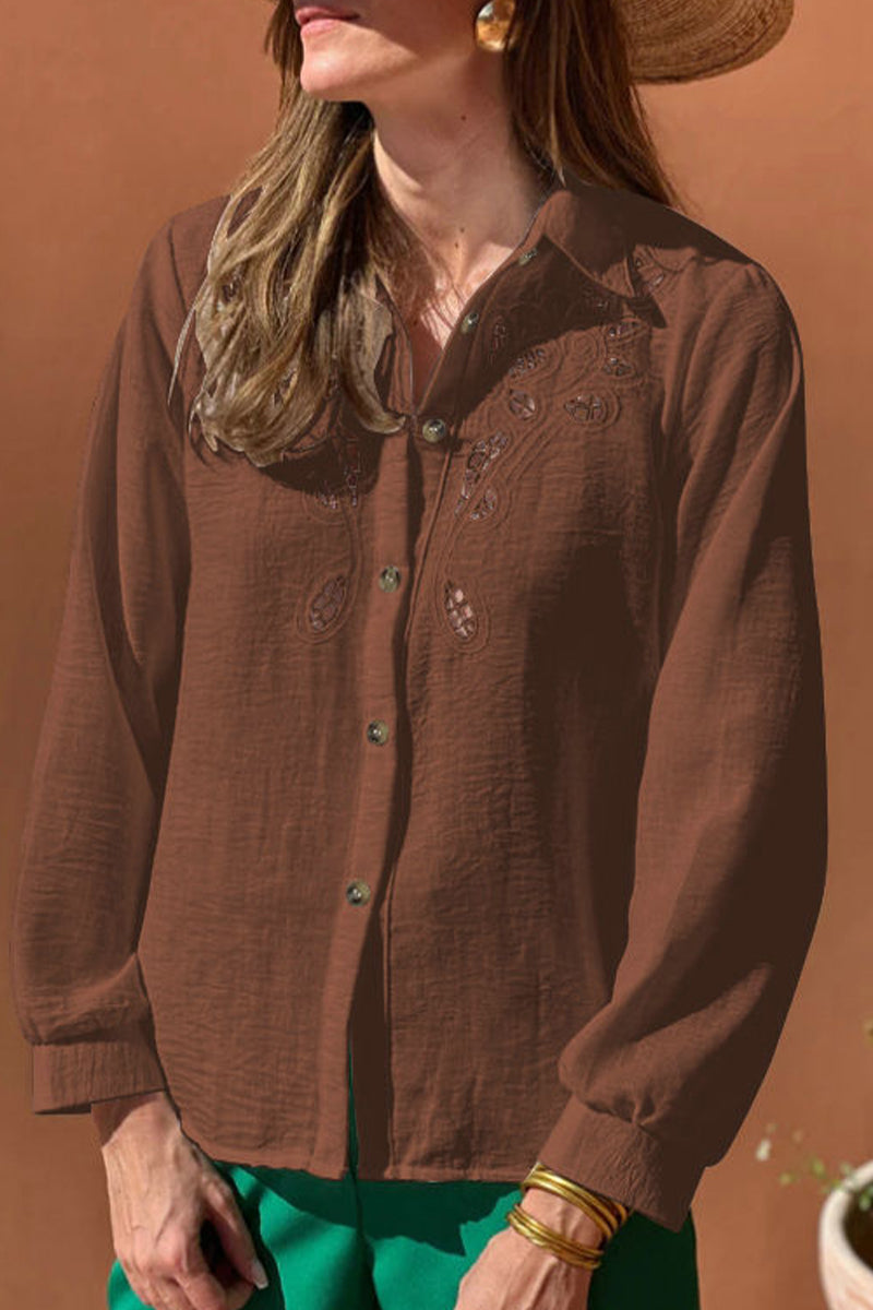 Vintage Inspired Blouse with a Contemporary Edge
