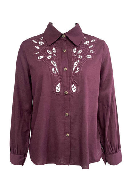 Vintage Inspired Blouse with a Contemporary Edge