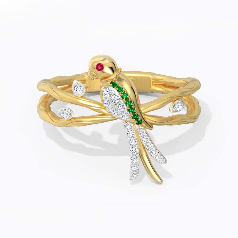 Elegantti Kulta Sormus jokaiseen tilaisuuteen