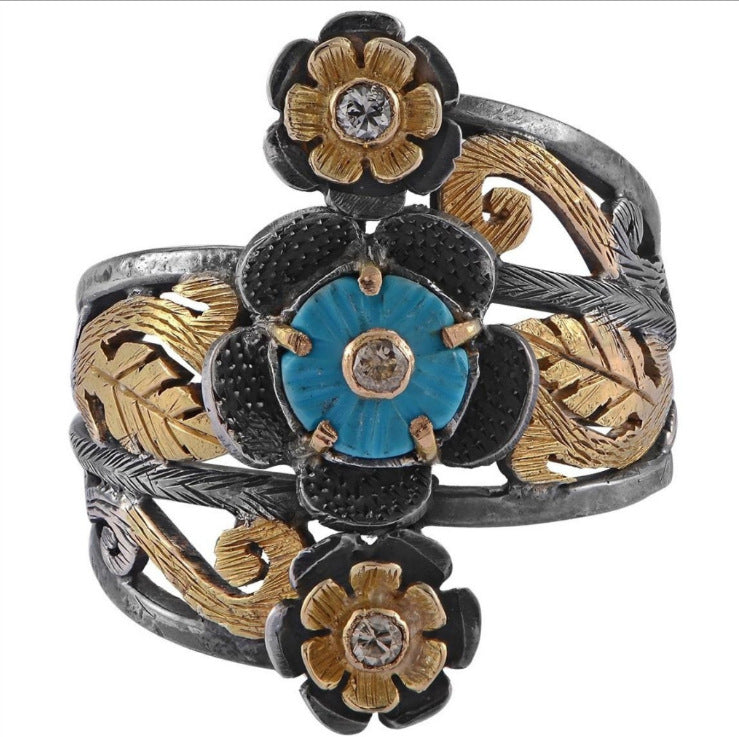 Käsintehty vintage Sormus