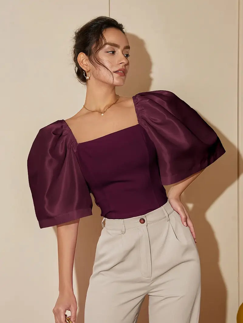 Gracefully Styled Blouse for Any Occasion