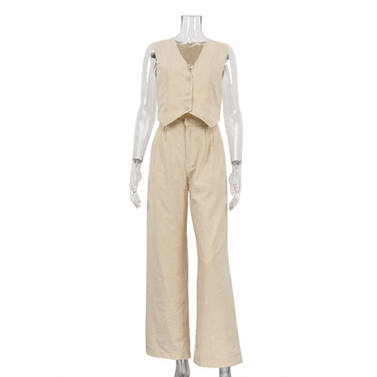 A Vintage Style Pants with Delicate Timeless Details