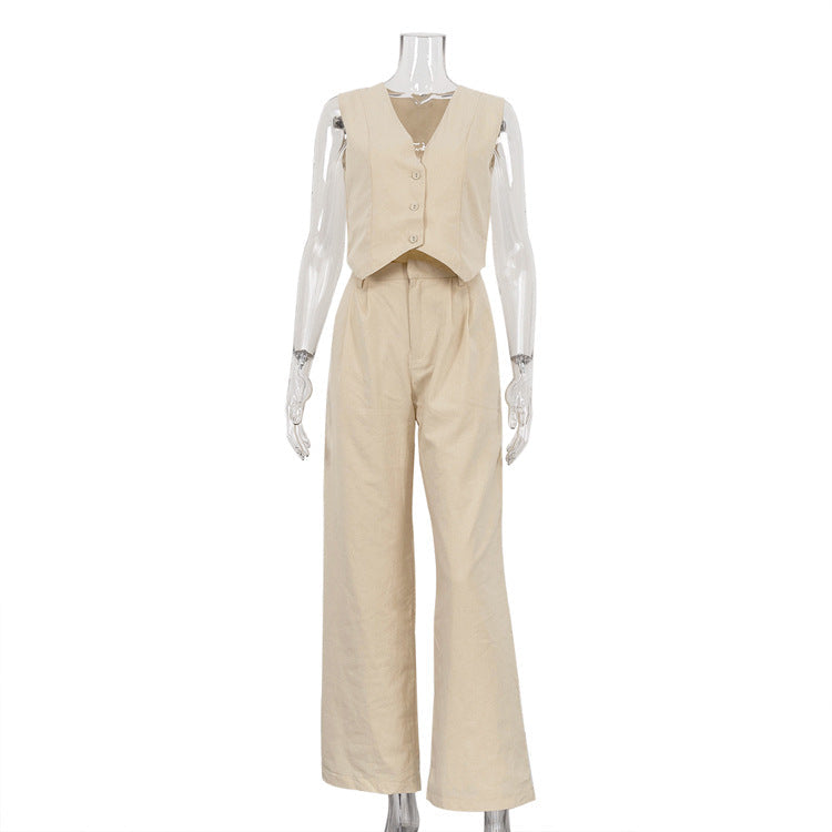 A Vintage Style Pants with Delicate Timeless Details