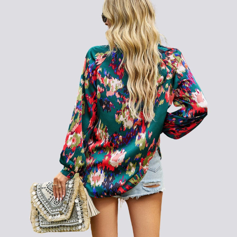 Vintage Inspired Blouse with a Contemporary Edge