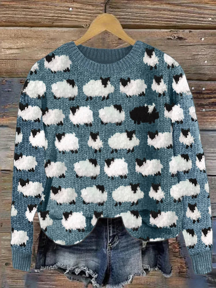 Beautifully Finished Sweater in a Timeless Design