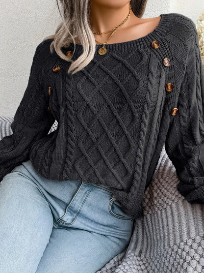 Vintage Inspired Sweater with a Contemporary Edge