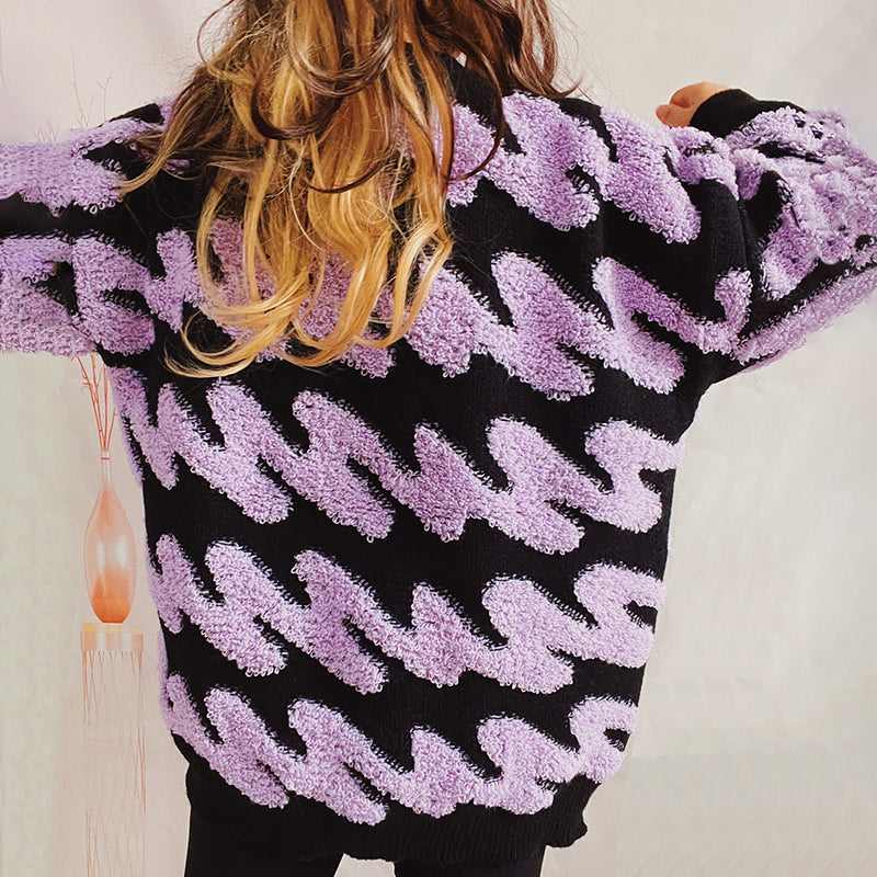 A Vintage Style Sweater with Delicate Timeless Details