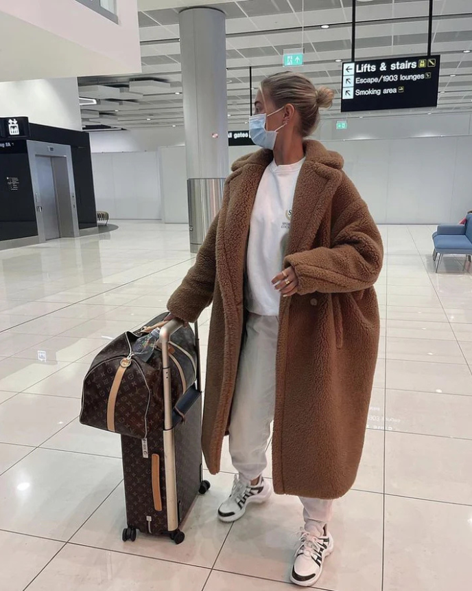 Classic Vintage Coat with a Flattering Fit