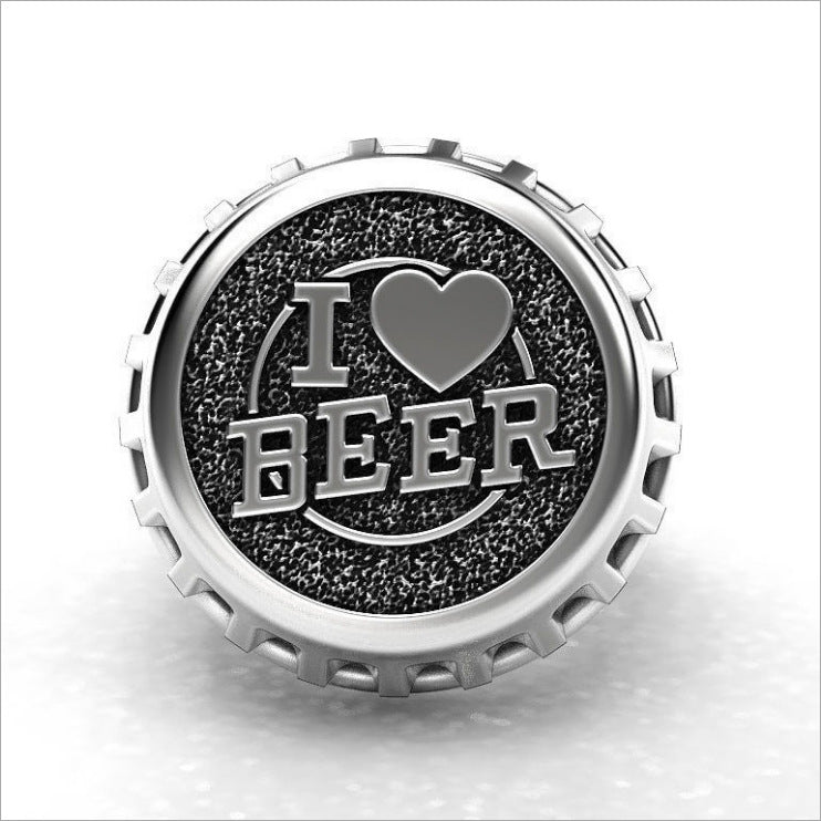 Kaunis Hopea Sormus ainutlaatuisella tyylillä