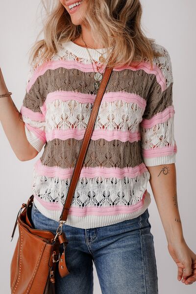A Vintage Style Sweater with Delicate Timeless Details