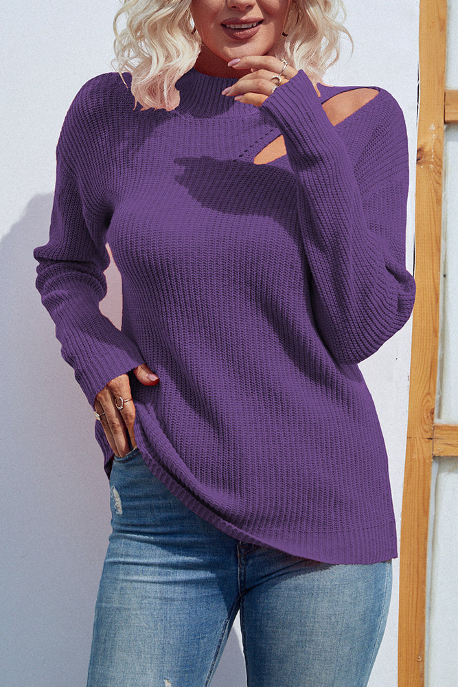 A Vintage Style Sweater with Delicate Timeless Details