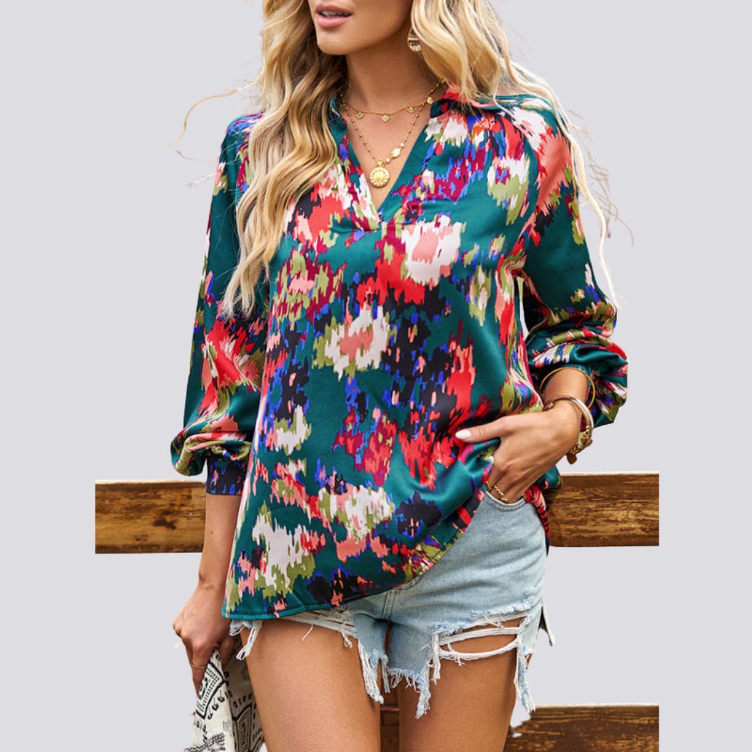 Vintage Inspired Blouse with a Contemporary Edge