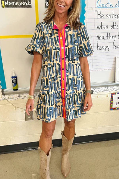 Classic Vintage Dress with a Flattering Fit