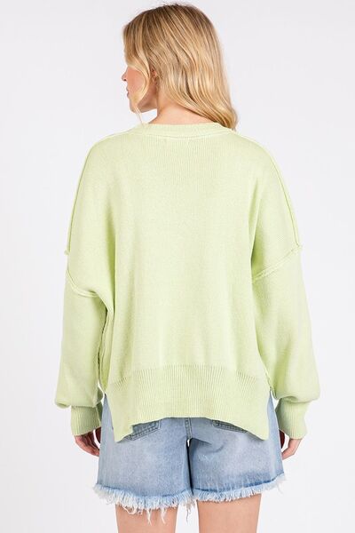 Well Tailored Pullover with a Graceful Silhouette
