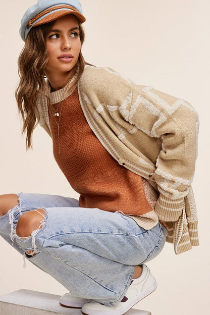 Classic Vintage Cardigan with a Flattering Fit