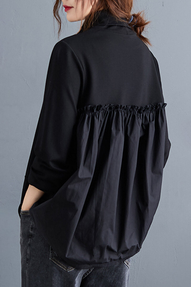 Well Tailored Blouse with a Graceful Silhouette