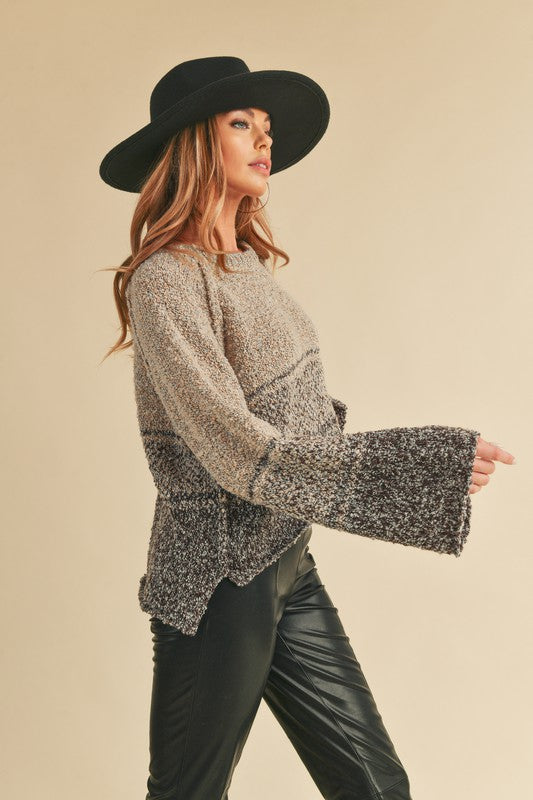 Well Tailored Sweater with a Graceful Silhouette