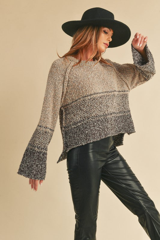 Well Tailored Sweater with a Graceful Silhouette