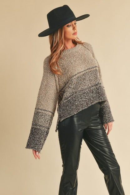Well Tailored Sweater with a Graceful Silhouette