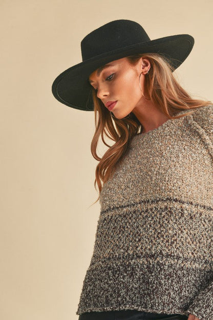 Well Tailored Sweater with a Graceful Silhouette