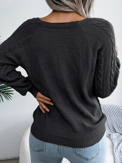 Vintage Inspired Sweater with a Contemporary Edge