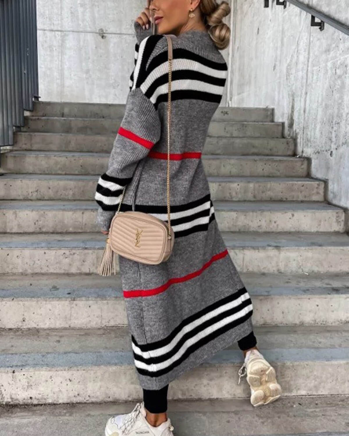 Classic Vintage Cardigan with a Flattering Fit