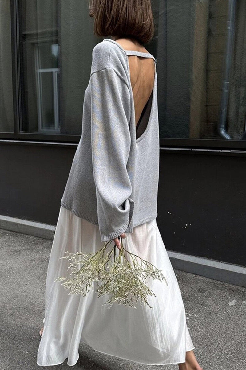 Beautifully Finished Sweater in a Timeless Design
