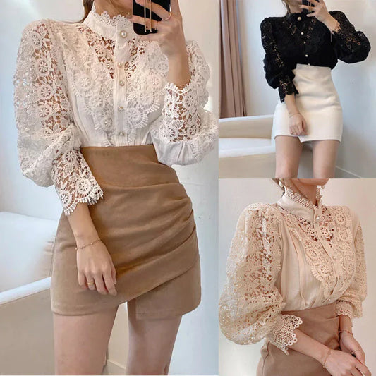 Beautifully Finished Blouse in a Timeless Design