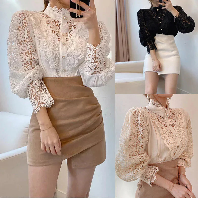 Beautifully Finished Blouse in a Timeless Design
