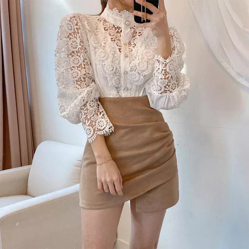 Beautifully Finished Blouse in a Timeless Design