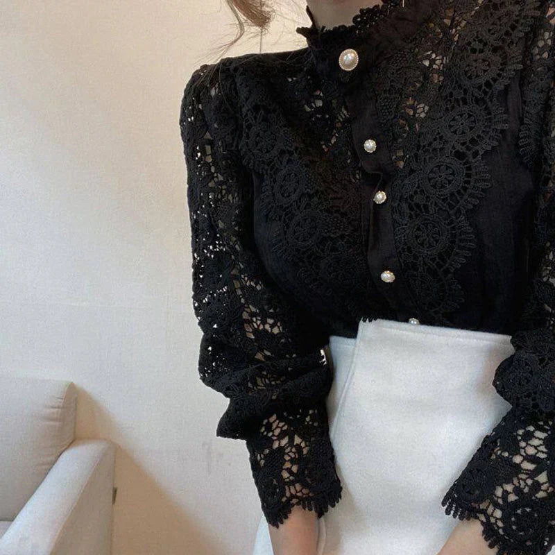 Beautifully Finished Blouse in a Timeless Design