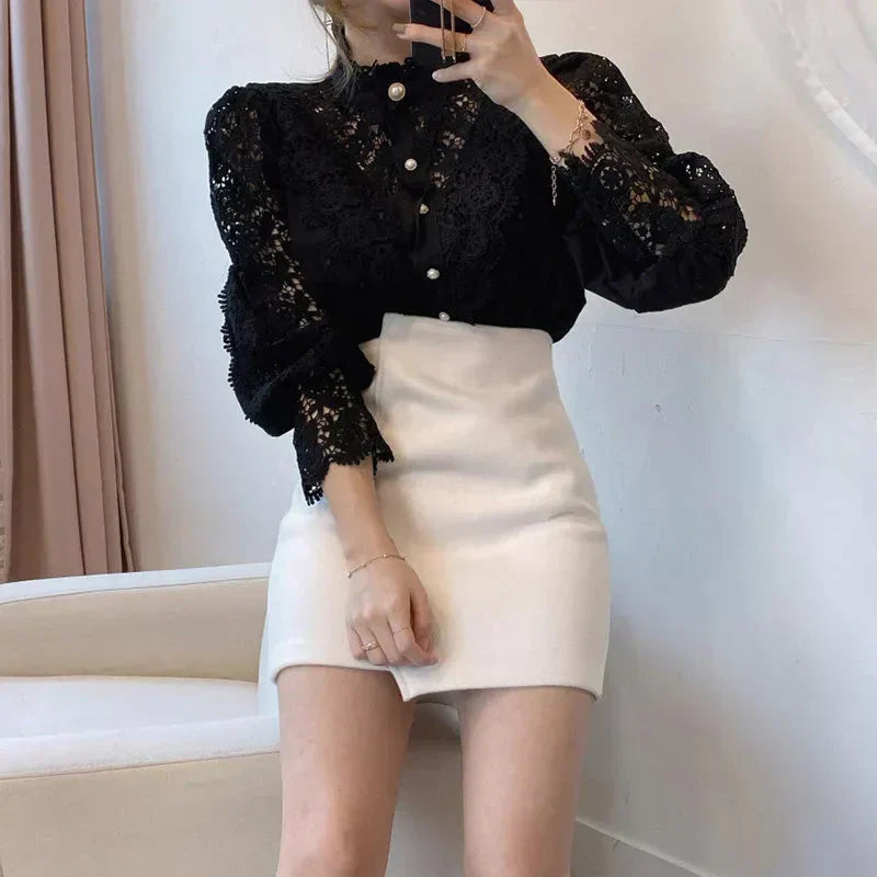 Beautifully Finished Blouse in a Timeless Design