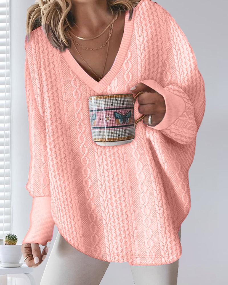 A Vintage Style Pullover with Delicate Timeless Details