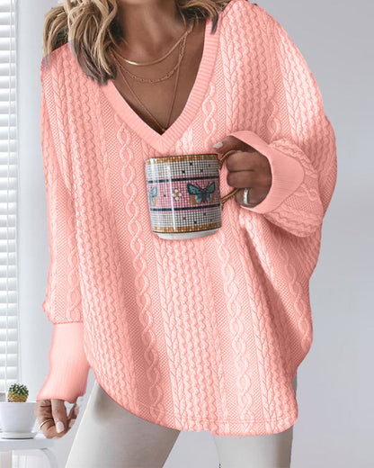 A Vintage Style Pullover with Delicate Timeless Details