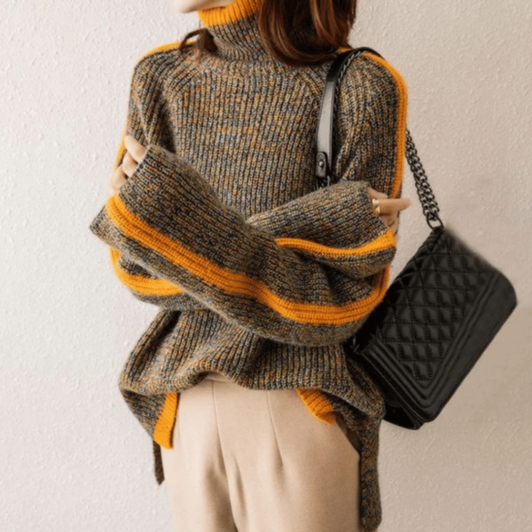 Classic Vintage Sweater with a Flattering Fit