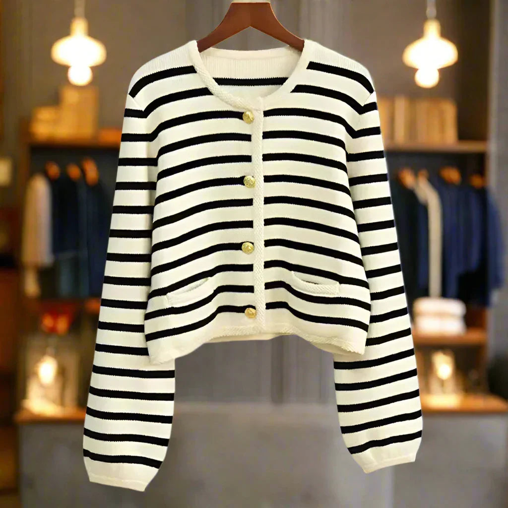 A Vintage Style Cardigan with Delicate Timeless Details